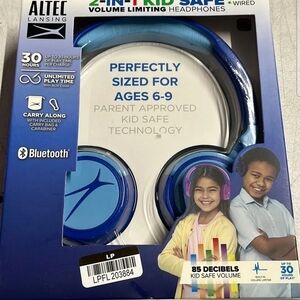 Altec Lansing Kids Bluetooth Headphones NIB